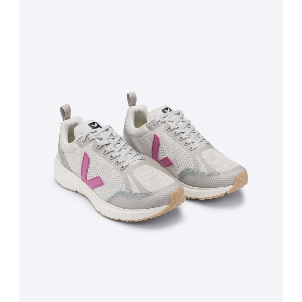 Women's Veja CONDOR 2 ALVEOMESH Shoes Grey/Pink | ZA 496AHK